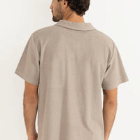 RHYTHM - Vintage Terry Polo in Stone