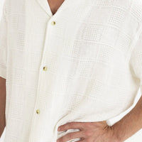 RHYTHM - Oasis SS Shirt in White