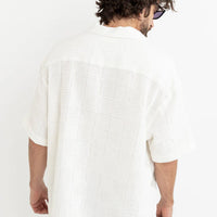 RHYTHM - Oasis SS Shirt in White