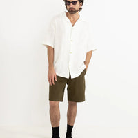 RHYTHM - Oasis SS Shirt in White