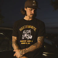 Brixton - Nowhere S/S Tee in Black
