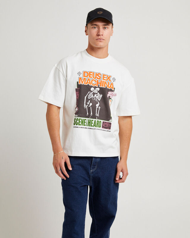 DEUS - Takoyaki Tee Vintage White