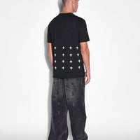 Ksubi - Graff Kash SS Tee Jet Black in Black