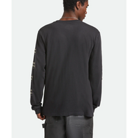 Brixton - Ford Mud Marathon Long Sleeve Tee in Burnt Rubber