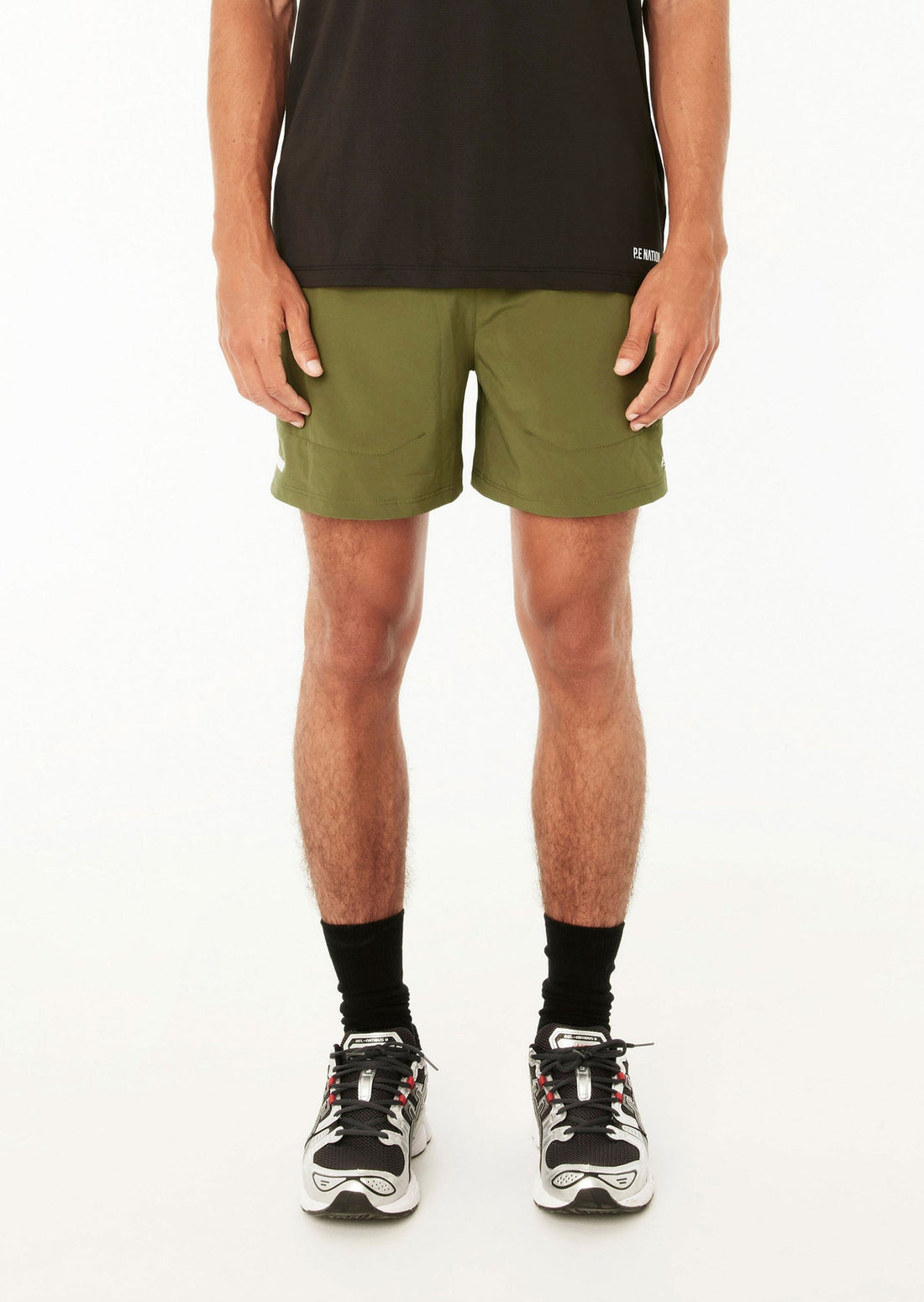 P.E NATION - Adrenalin Short in Khaki