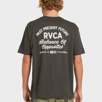 RVCA - Textfull SS T-Shirt in Pirate Black