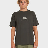 RVCA - Textfull SS T-Shirt in Pirate Black