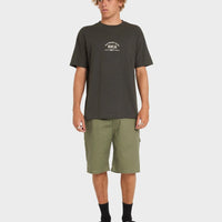 RVCA - Textfull SS T-Shirt in Pirate Black