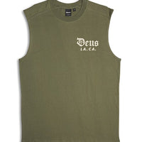 DEUS - Lockwood Muscle Tee in Cypress Green