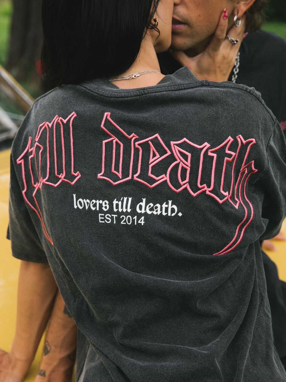 Billy Bones Club - Lovers Steeze Tee in Washed Black