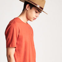 Brixton - Messer Packable Fedora in Tobacco
