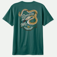 Brixton - Rothwell S/S Tee in Night Sage
