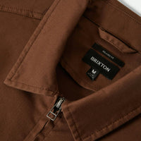 Brixton - Union Relaxed Harrington Jacket in Pinecone Brown