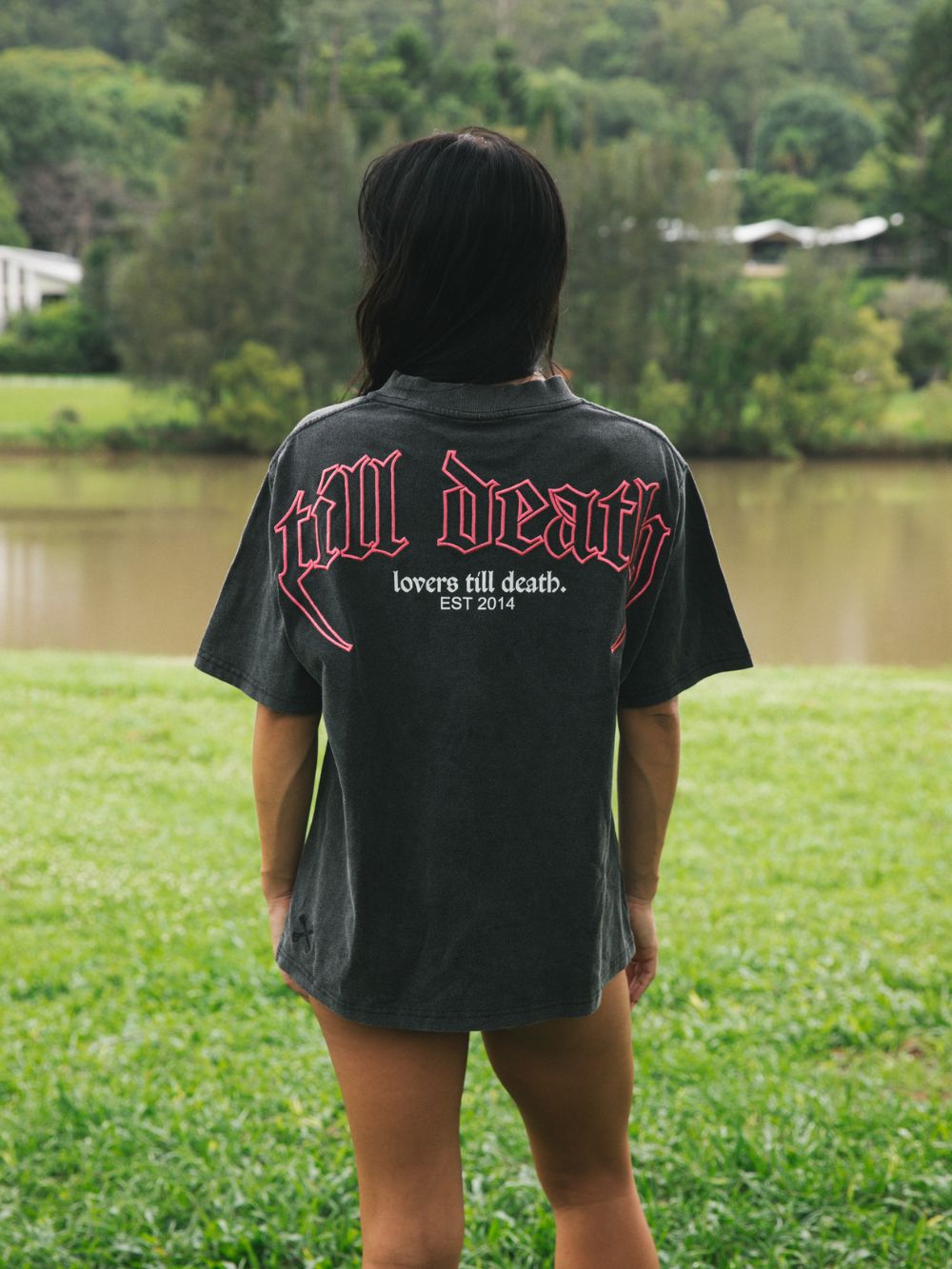 Billy Bones Club - Lovers Steeze Tee in Washed Black