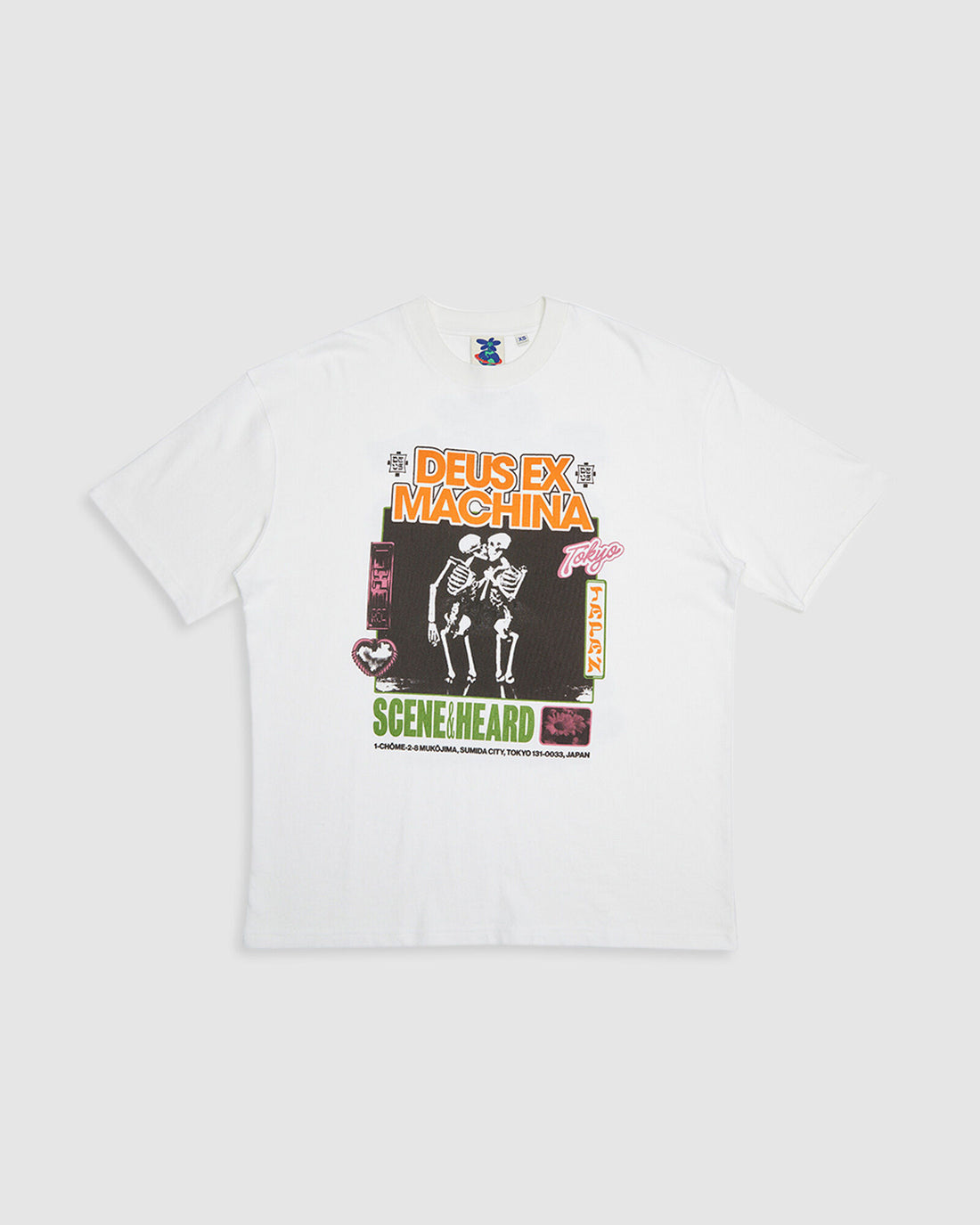 DEUS - Takoyaki Tee Vintage White