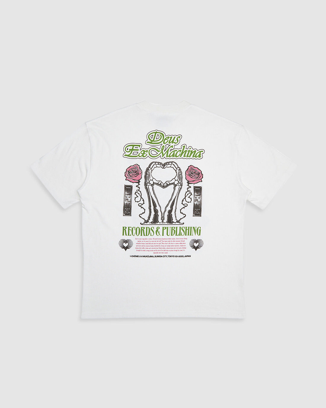DEUS - Takoyaki Tee Vintage White