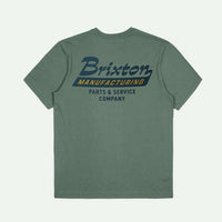 Brixton - Township S/S Tee in Laurel Wreath
