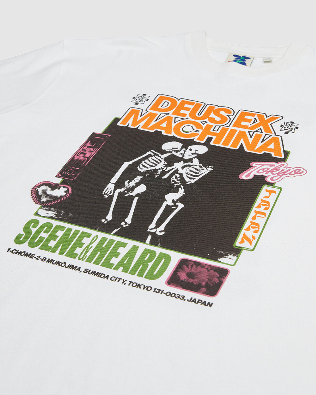 DEUS - Takoyaki Tee Vintage White