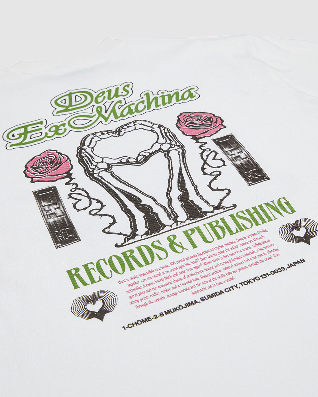 DEUS - Takoyaki Tee Vintage White