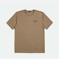 Brixton - Parsons S/S  Tee in Mojave