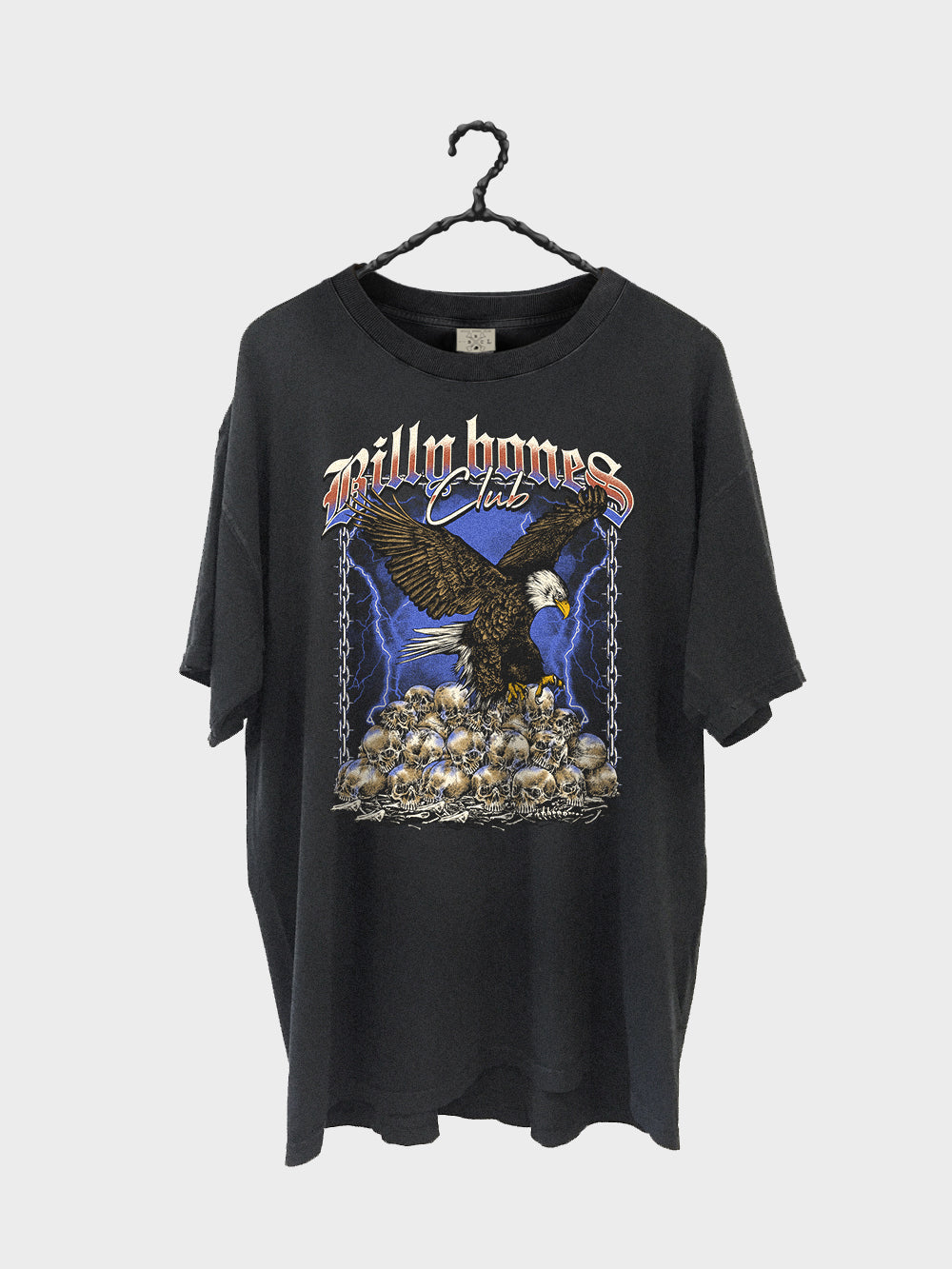 Billy Bones Club - Bold Eagle Tee in Acid Black