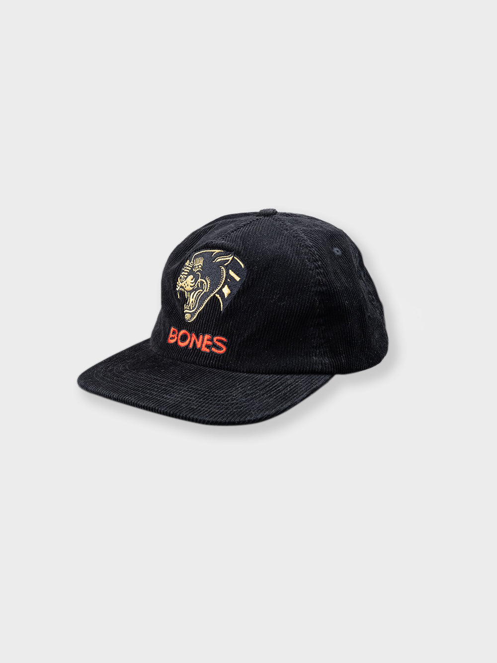 Billy Bones Club -  Panther Cord Cap in Black