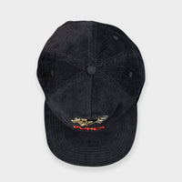 Billy Bones Club -  Panther Cord Cap in Black