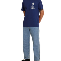 DEUS - Seoul Address Tee Mechanic Blue
