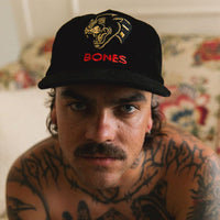 Billy Bones Club -  Panther Cord Cap in Black