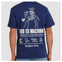DEUS - Seoul Address Tee Mechanic Blue