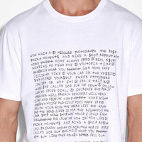 Ksubi - Whitenoise Kash SS Tee in Space White