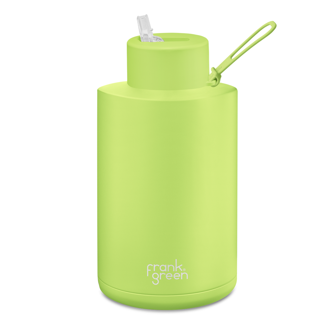 Frank Green - LIMITED EDITION 2 Litre Stainless Steel Ceramic Reusable Bottle in Pistachio Green