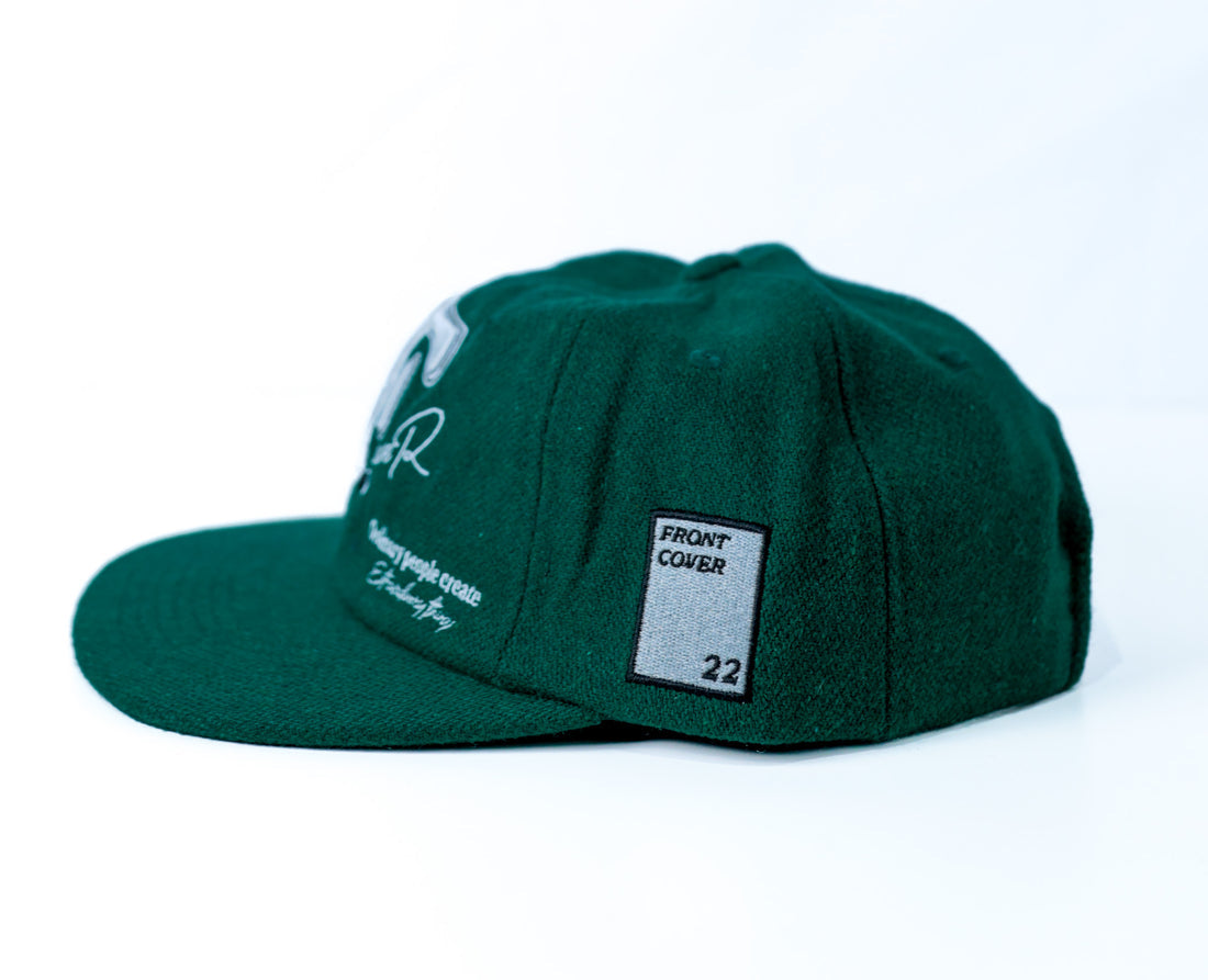 Front CoveR - Green Ball Cap