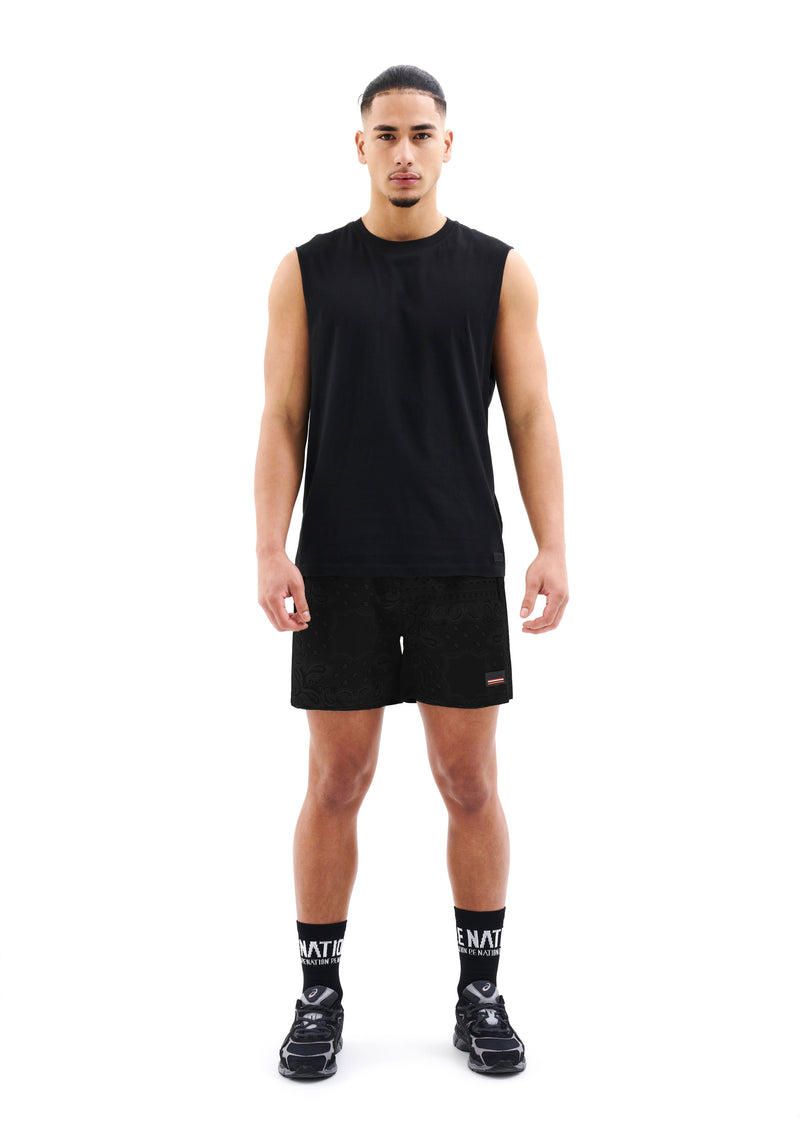P.E NATION -Fortitude Tank in Black