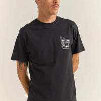 RHYTHM - Siesta Tee in Black