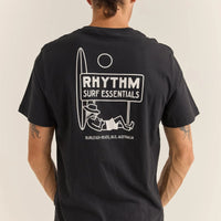 RHYTHM - Siesta Tee in Black