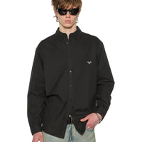 Ksubi - Ksignature Button Down Long Sleeve Shirt in Black