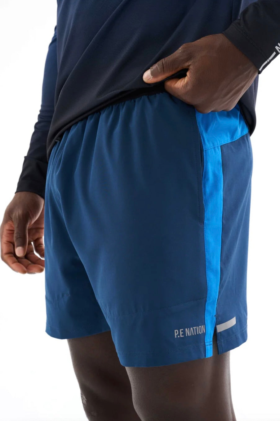 P.E NATION -Adrenalin Short in Insignia Blue