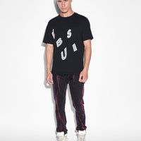 Ksubi - Letters Kash SS Tee in Jet Black