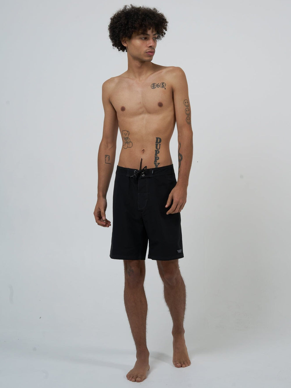 Thrills - Minimal Thrills Boardshort in Black