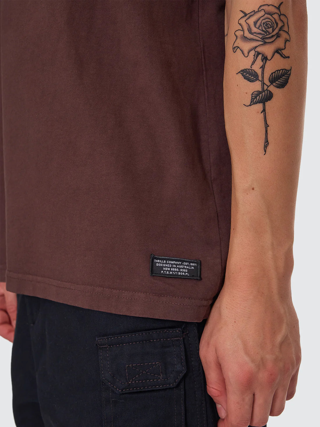 Thrills - Thrills Military Oversized Fit Tee in Java