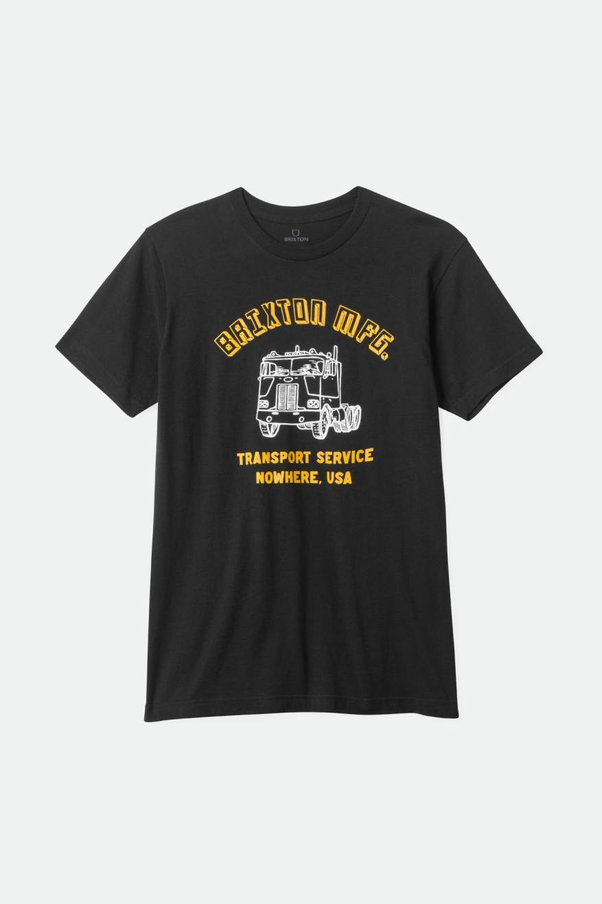 Brixton - Nowhere S/S Tee in Black