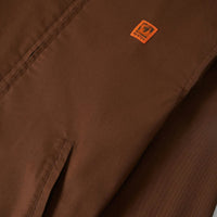 Brixton - Union Relaxed Harrington Jacket in Pinecone Brown