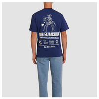 DEUS - Seoul Address Tee Mechanic Blue