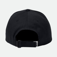 Brixton - Alpha Square  MP Snapback Cap in Black