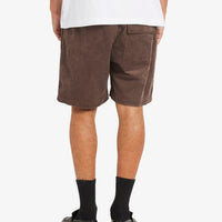 RVCA - Escape Elastic Cord Shorts in Chocolate