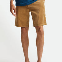 BRIXTON - Choice Chino Short in Khaki Cord