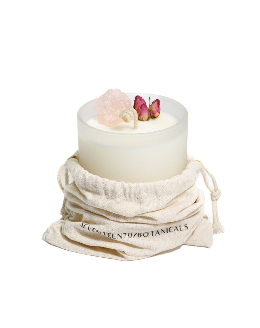 SEVENTEEN70/BOTANICALS - PEONY BLOSSOM + ROSE QUARTZ CANDLE