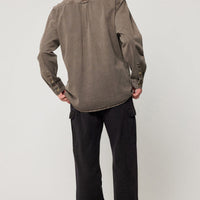 ROLLAS - Trailer Drill Shirt in Brown