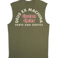 DEUS - Lockwood Muscle Tee in Cypress Green